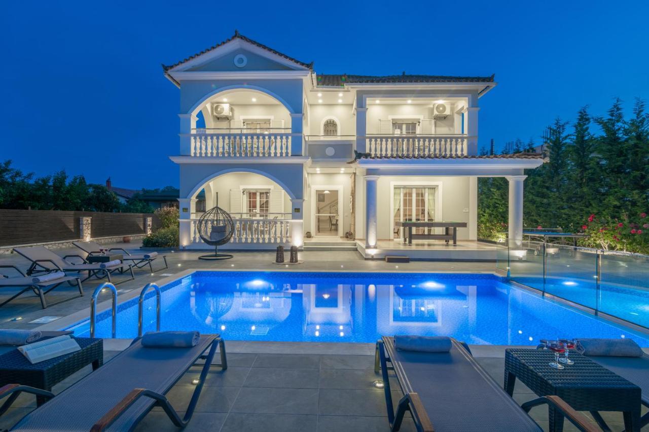 Luxury Villa Vanato&Pool Koukounariá Exterior foto