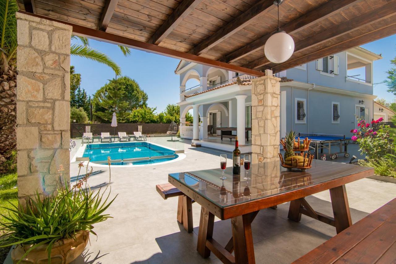 Luxury Villa Vanato&Pool Koukounariá Exterior foto