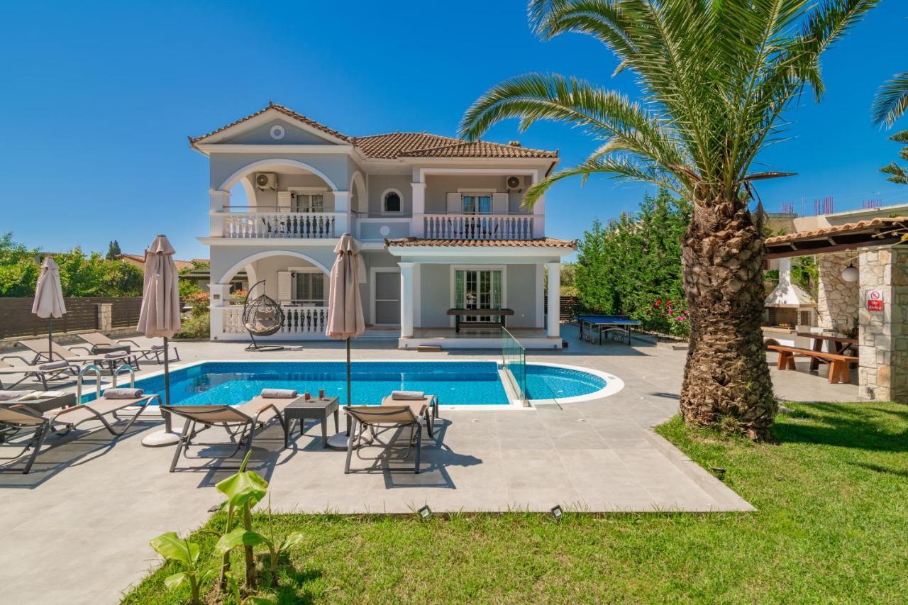 Luxury Villa Vanato&Pool Koukounariá Exterior foto