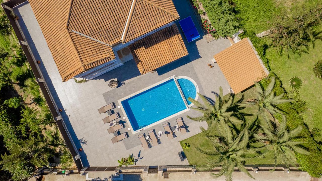 Luxury Villa Vanato&Pool Koukounariá Exterior foto