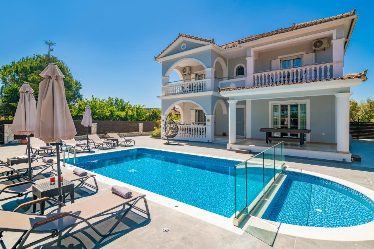 Luxury Villa Vanato&Pool Koukounariá Exterior foto