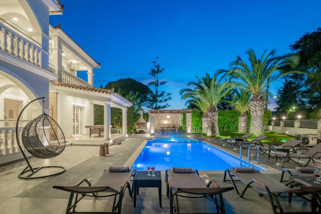 Luxury Villa Vanato&Pool Koukounariá Exterior foto