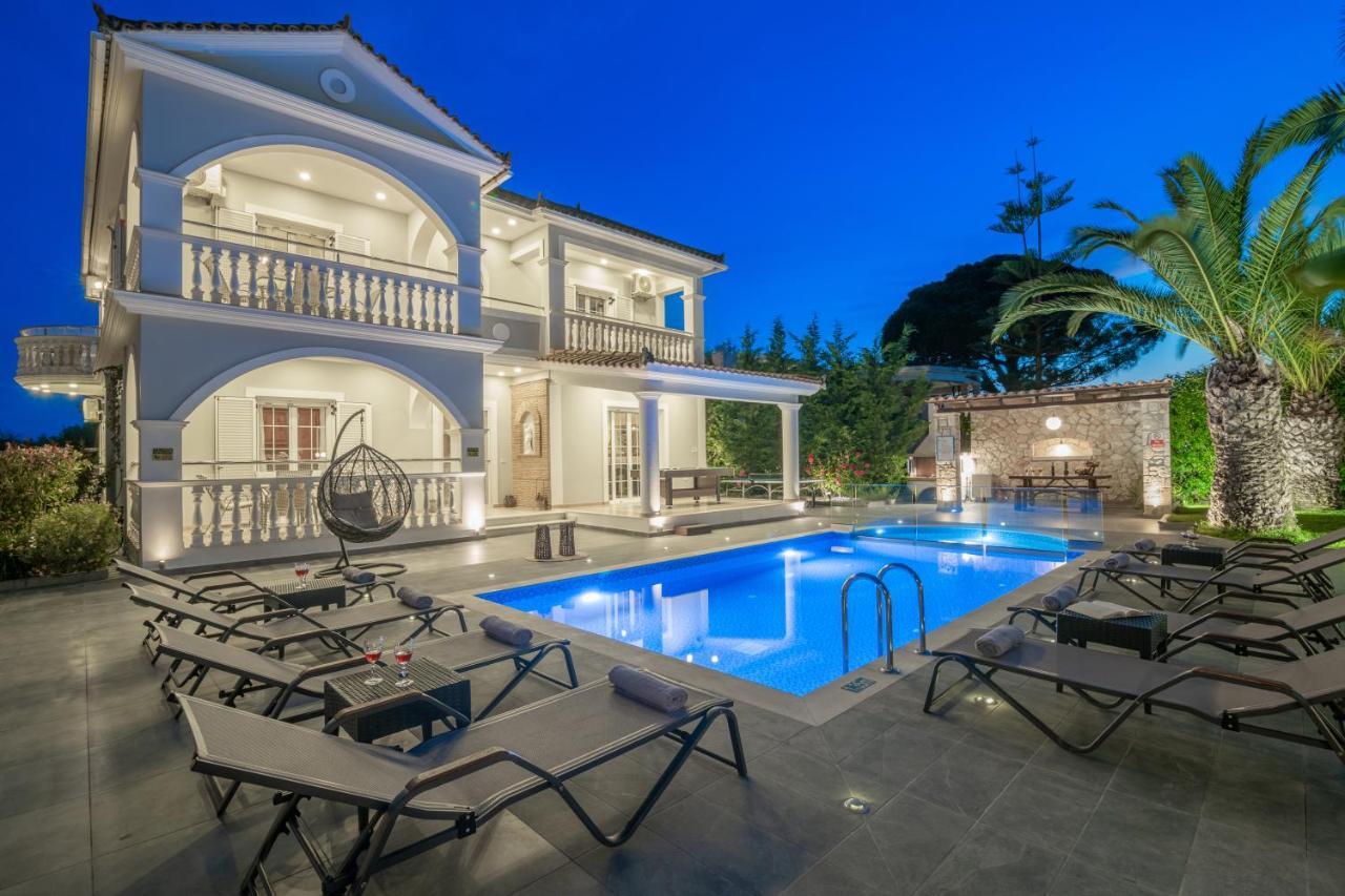 Luxury Villa Vanato&Pool Koukounariá Exterior foto